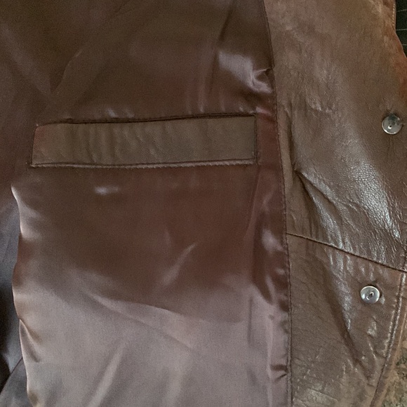 Vintage Brown Leather Jacket - Picture 8 of 16